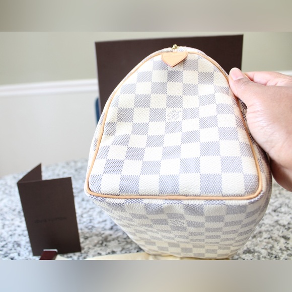 💕EUC SPEEDY 25💕 DAMIER AZUR SPEEDY 25 (original style) - Picture 6 of 13